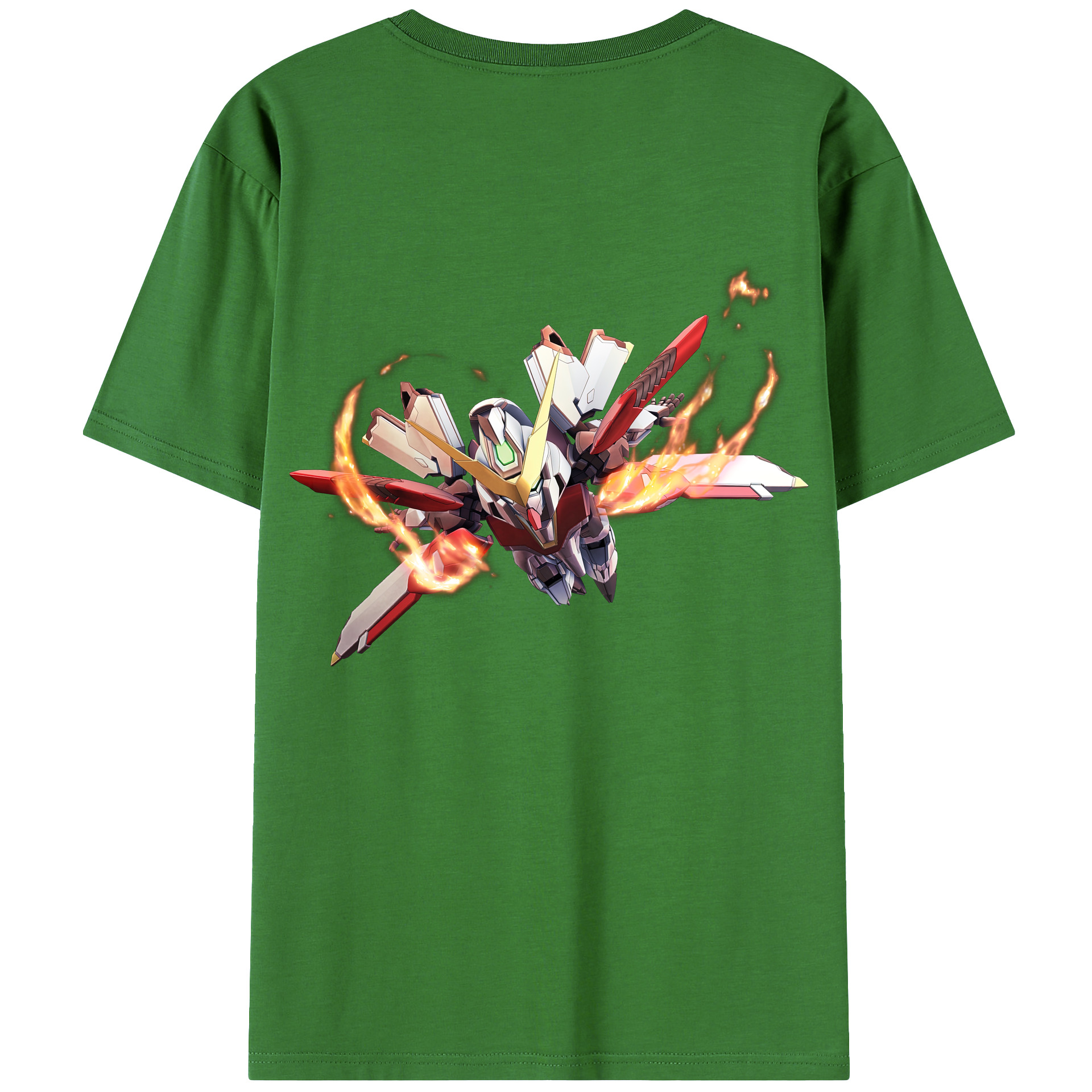 （画像用） 機動戦士ガンダム Mobile Suit Gundam レディース半袖Tシャツ(バックプリント)